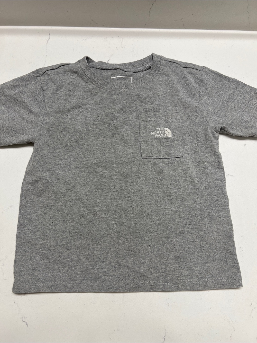 The North Face Grey Pocket Tee Toddler (size 4)
